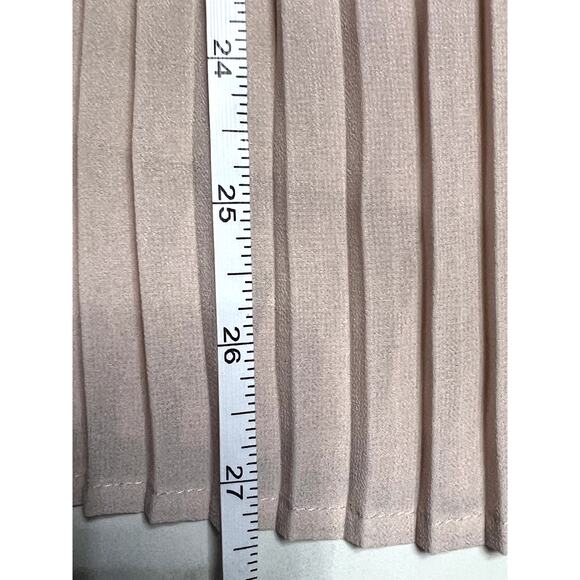 VTG David Lawrence Pleated Long Sleeve Corp Core Beige Dolman Vintage 90s Top - Picture 5 of 7